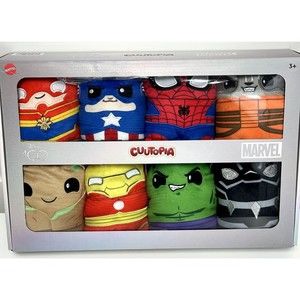 Disney 100 Marvel Cuutopia 5” Mini Plush 8pc Set Squish Special Edition 2023 New